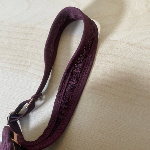 Aerie 34C Bra Lace Sexy Real Power Balconette Feminine 34 C Light Lined Romantic - Picture 16 of 16